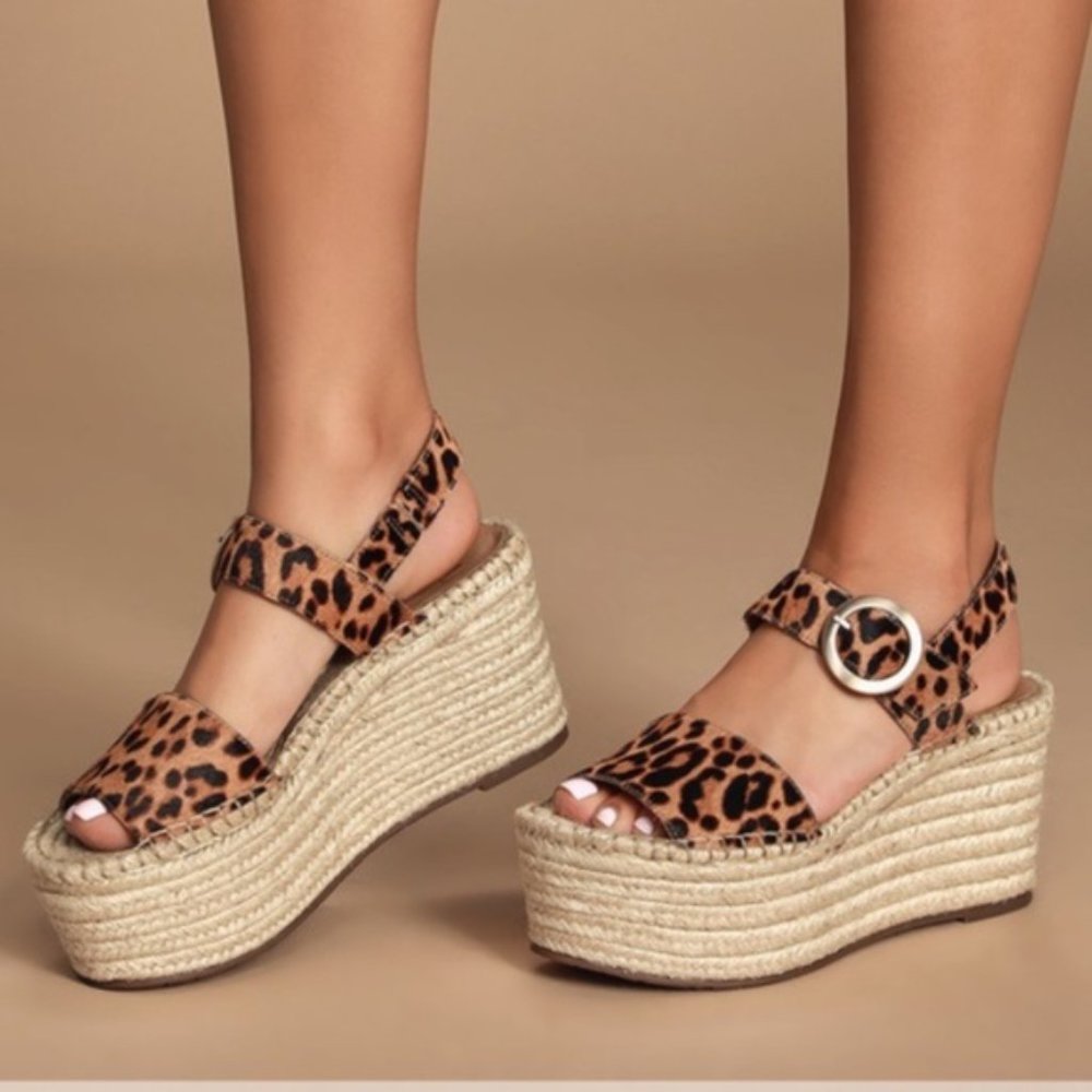 Marc Fisher Rexly Genuine Calf Hair Espadrille
